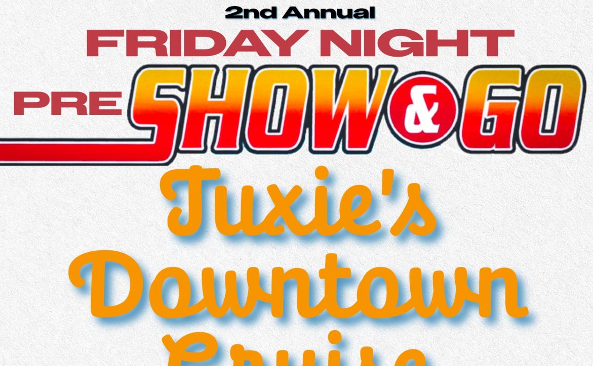 Friday Night Pre-Show And Go Car Meet partial flyer May 2026